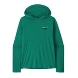 Patagonia Capilene Cool Sun Daily Hoody 73 Skyline - Gem Green Light Gem Green X-Dye (45469 GMLX) Front