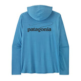 Patagonia Capilene Cool Sun Daily Hoody Casting Logo - Shore Blue Light Shore Blue X-Dye (45467 SHRX) Back