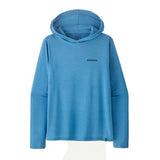 Patagonia Capilene Cool Sun Daily Hoody Casting Logo - Shore Blue Light Shore Blue X-Dye (45467 SHRX) Front