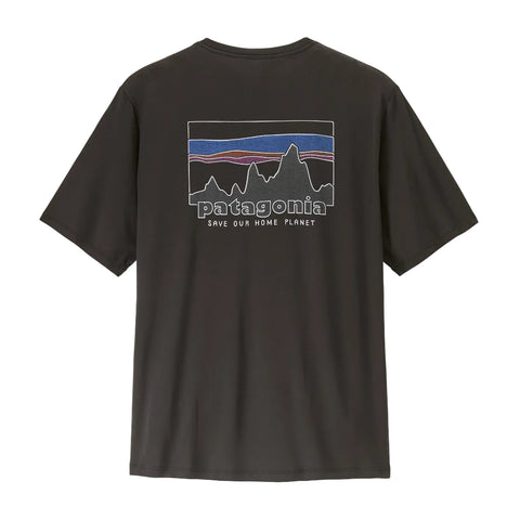 Patagonia Capilene Cool Daily Shirt - '73 Skyline: Black (45478 BLK) Back