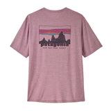 Patagonia Capilene Cool Daily Shirt - '73 Skyline: Light Violet /Quiet Violet X-Dye (45478 LQVX) Back