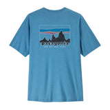 Patagonia Capilene Cool Daily Shirt - '73 Skyline: Shore Blue - Light Shore Blue X-Dye (45478 SHRX) Back