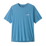 Patagonia Capilene Cool Daily Shirt - '73 Skyline: Shore Blue - Light Shore Blue X-Dye (45478 SHRX) Front