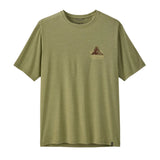 Patagonia Capilene Cool Daily Shirt - 'Chouinard Crest: Gumtree Green/Light Gumtree Green X-Dye (45480 GGNX) Front