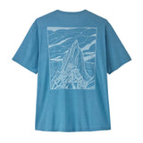 Patagonia Capilene Cool Daily Shirt - Cloud Crag: Shore Blue/Light Shore Blue X-Dye (45477 SHRX) Back