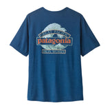 Patagonia Capilene Cool Daily Shirt - Great Waves: Clement Blue /Light Clement Blue X-Dye (45456 CMBX) Back