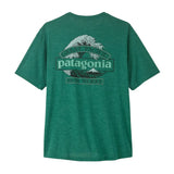 Patagonia Capilene Cool Daily Shirt - Great Waves: Gem Green/Light Gem Green X-Dye (45456 GMLX) Back
