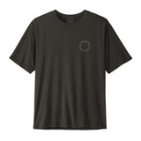 Patagonia Capilene Cool Daily Shirt - Spoke Stencil: Black (45490 BLK) Front