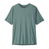 Patagonia Capilene Cool Daily Shirt - Spoke Stencil: Blue Sage/Light Blue Sage X-Dye (45490 BSLX) Front