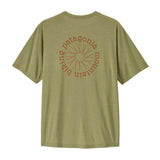 Patagonia Capilene Cool Daily Shirt - Spoke Stencil: Gumtree Green/Light Gumtree Green X-Dye (45490 GGNX) Back