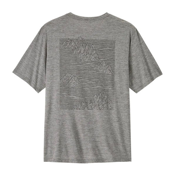 Patagonia Capilene Cool Daily Shirt - Strataspire: Feather Grey (45479 FEA) Back