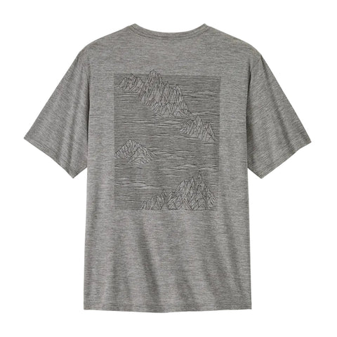 Patagonia Capilene Cool Daily Shirt - Strataspire: Feather Grey (45479 FEA) Back