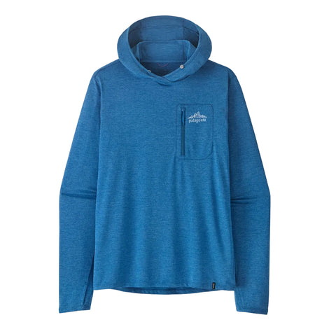 Patagonia Capilene Cool Sun Hoody - Aquatic Blue Light Aquatic Blue X-Dye (44938 AQBX) Front