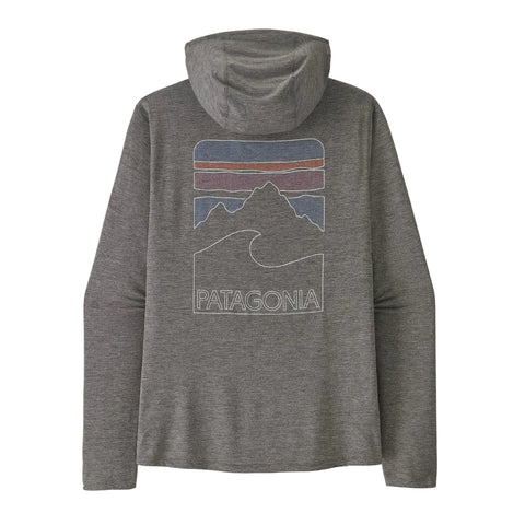 Patagonia Capilene Cool Sun Hoody Peak Visions - Forge Grey Noble Grey X-Dye (44939 FGNX) Back