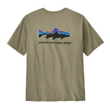 Patagonia Home Water Trout Organic T-Shirt - River Rock Green (37547 RVGN) Back