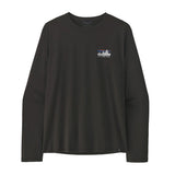 Patagonia L/S Capilene Cool Daily Graphic Shirt - '73 Skyline: Black (45190 BLK) Front
