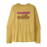 
Patagonia L/S Capilene Cool Daily Shirt - '73 Skyline: Limestone Yellow - Light Limestone Yellow X-Dye (45454 LMYX) Back