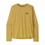 
Patagonia L/S Capilene Cool Daily Shirt - '73 Skyline: Limestone Yellow - Light Limestone Yellow X-Dye (45454 LMYX) Front