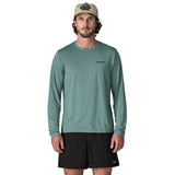 Patagonia L/S Capilene Cool Daily Shirt - Fitz Roy Trout: Blue Sage - Light Blue Sage X-Dye (45452 BSLX) Front