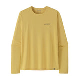 Patagonia L/S Capilene Cool Daily Shirt - Fitz Roy Trout: Limestone Yellow - Light Limestone Yellow X-Dye (45452 LMYX) Front