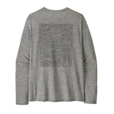 Patagonia L/S Capilene Cool Daily Shirt - Strataspire: Feather Grey (45455 FEA) Back