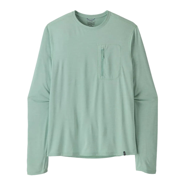 Patagonia L/S Capilene Cool Sun Shirt - Thermal Blue Thin Ice X-Dye (44790 TBIX) Front