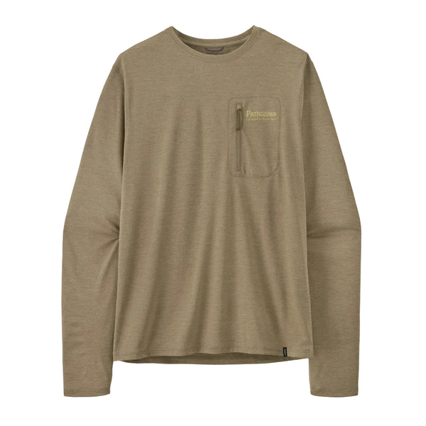 Patagonia L/S Capilene Cool Sun Shirt Water People Banner - Seabird Grey - Light Seabird Grey X-Dye (44931 SDLX)