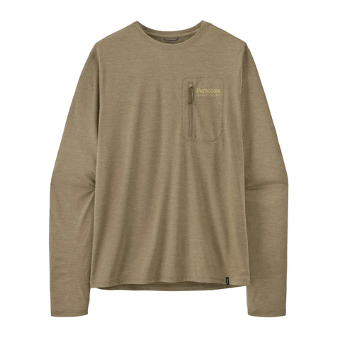 Patagonia L/S Capilene Cool Sun Shirt Water People Banner - Seabird Grey - Light Seabird Grey X-Dye (44931 SDLX)