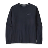 Patagonia L/S P-6 Logo Responsibili-Tee - New Navy (NENA) Front