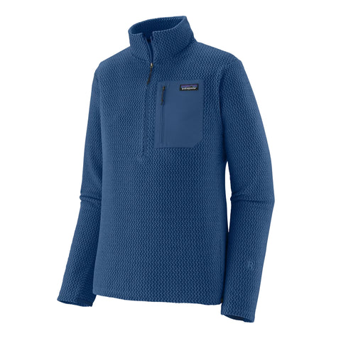 Patagonia R1 Air Fleece Zip-Neck - Clement Blue (40246 CLMB) Front