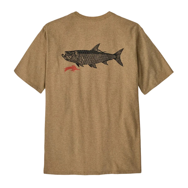 Patagonia Take a Stand Responsibili-Tee - Salty Roach/Bobcat Brown (37591 SRBC) Back