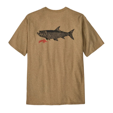 Patagonia Take a Stand Responsibili-Tee - Salty Roach/Bobcat Brown (37591 SRBC) Back