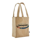 Patagonia Recycled Market Tote - '95 Oval Logo: Classic Tan (59250 OLCC) Front