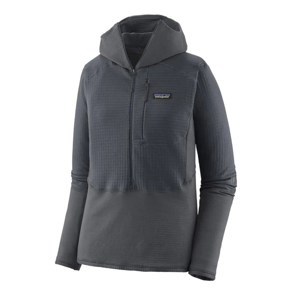 Patagonia Women's R1 P/O Hoody - Smolder Blue (40077 SMDB) Front