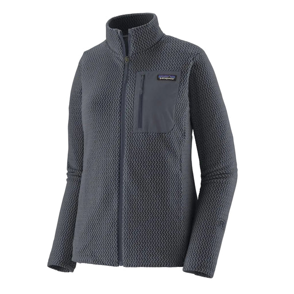 Patagonia Women's R1 Air Zip Neck- Smolder Blue (40251 SMDB) Front
