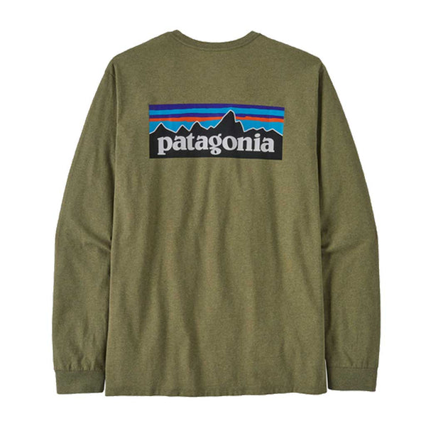 Patagonia L/S P-6 Logo Responsibili Tee - BUGR 38518