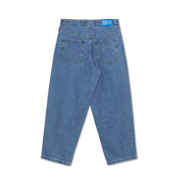 Polar Big Boy Pants - Mid Blue Back