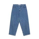 Polar Big Boy Pants - Mid Blue Front