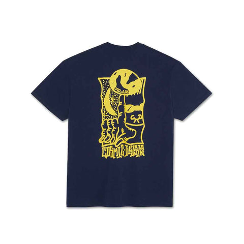 Polar Cosmic S/S Tee - Dark Blue Back