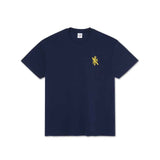 Polar Cosmic S/S Tee - Dark Blue Front