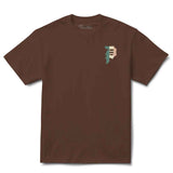 Primitive Dirty P Pride HW Tee - Brown Front