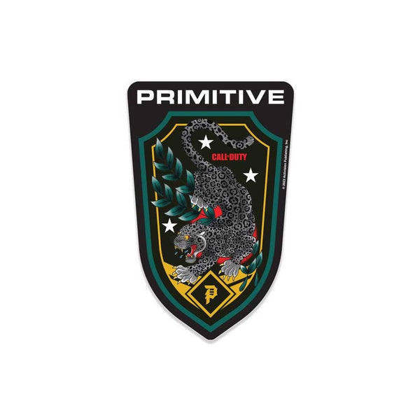 Primitive x COD Black Jaguar Sticker