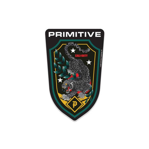 Primitive x COD Black Jaguar Sticker