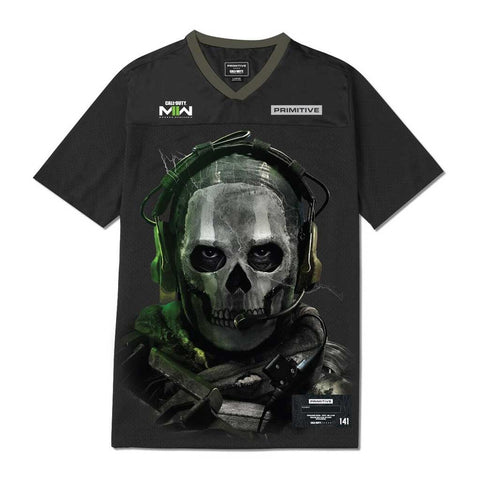 Primitive x COD Ghost Jersey - Black