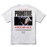 Primitive x DBZ Resistance HW S/S Tee - White