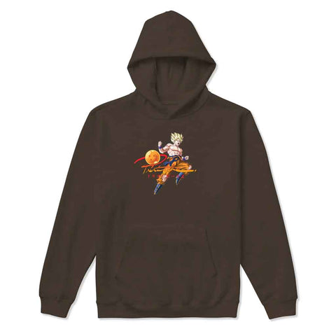 Primitive x DBZ Comeback Hoodie - Brown