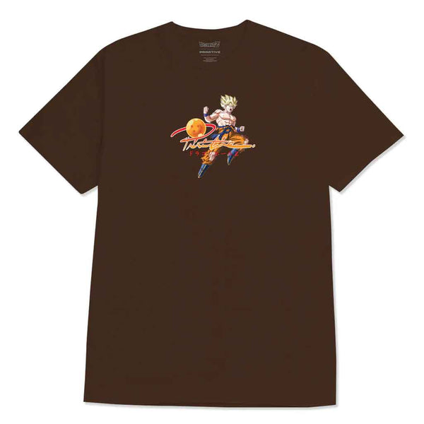 Primitive x DBZ Comeback S/S Tee - Brown