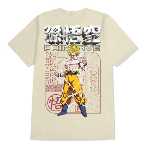 Primitive x DBZ Spirit S/S Tee - Cream