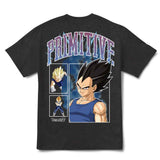 Primitive x DBZ Vegeta Levels HW S/S Tee - Black