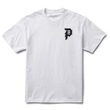 Primitive Dedication S/S Tee - White Front